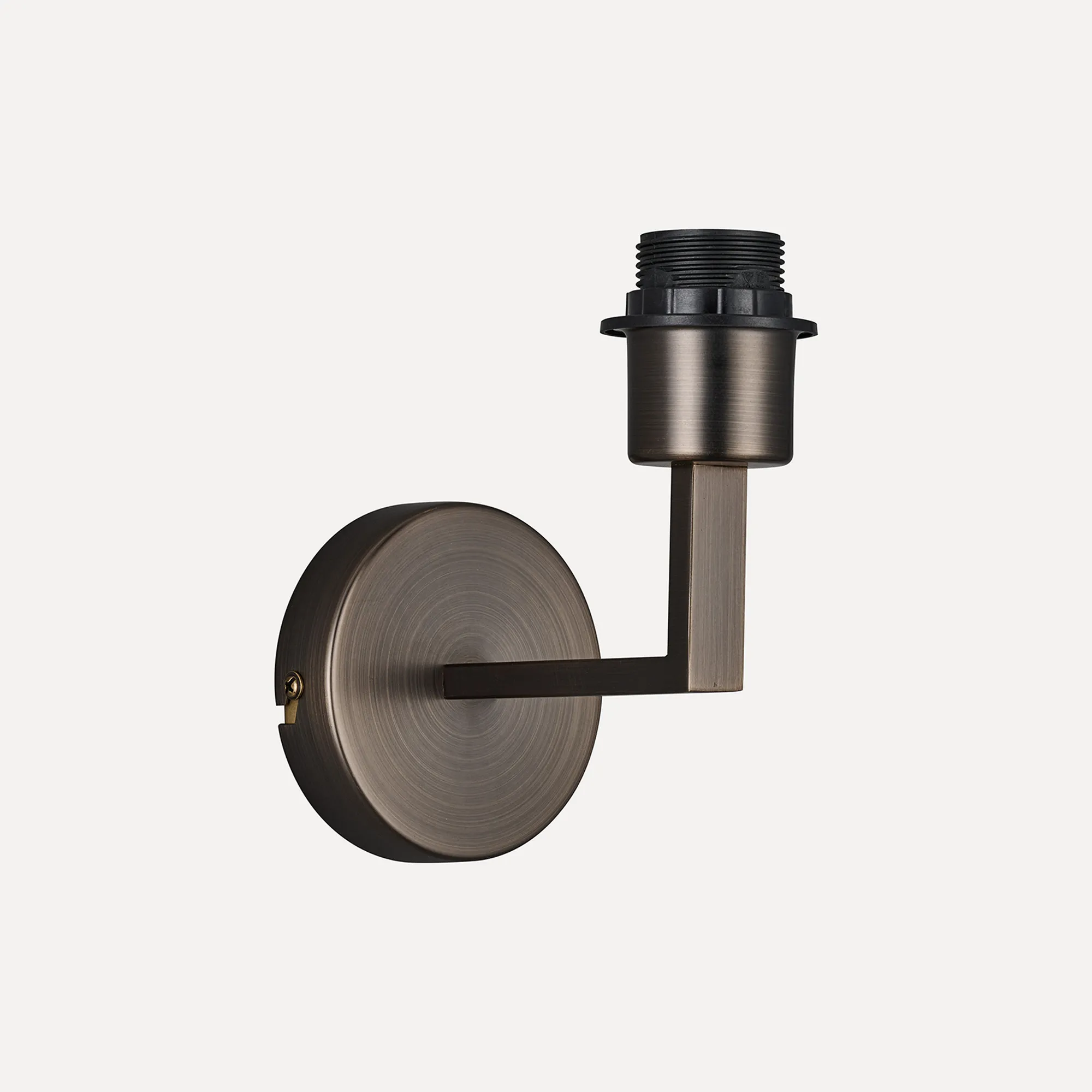 Clara Matt Bronze Wall Lights Deco Armed Wall Lights